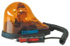 HALOGEN BEACON - ORANGE - MAGNETIC - ROTATING -12 V