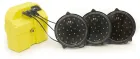 Kit Triflash Optique noire Ø 130 à 30 LEDs • Boîtier 2 piles