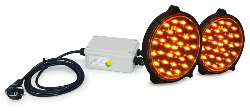 Bi-flash kit Ø 130/30 LEDs - 12 V<br />