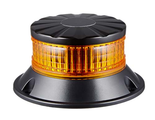 LEDS BEACON - ORANGE - FLAT - ROTATING - 12/24 VOLTS